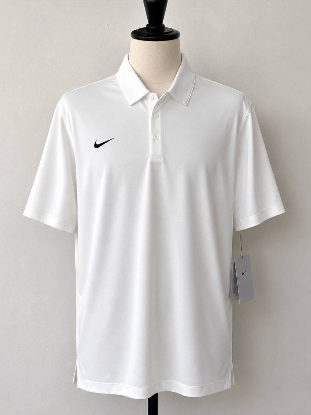 Nike Dri-FIT Polo Shirt White NWT Men’s XXL Golf Athletic